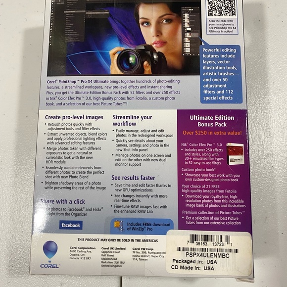 - Corel paintshop pro 4x photo shop program. Smoke/pet free home. Acceptin… - Picture 4 of 5